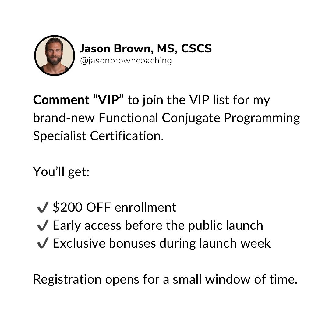 Jason Brown Launches Conjugate Programming Certification