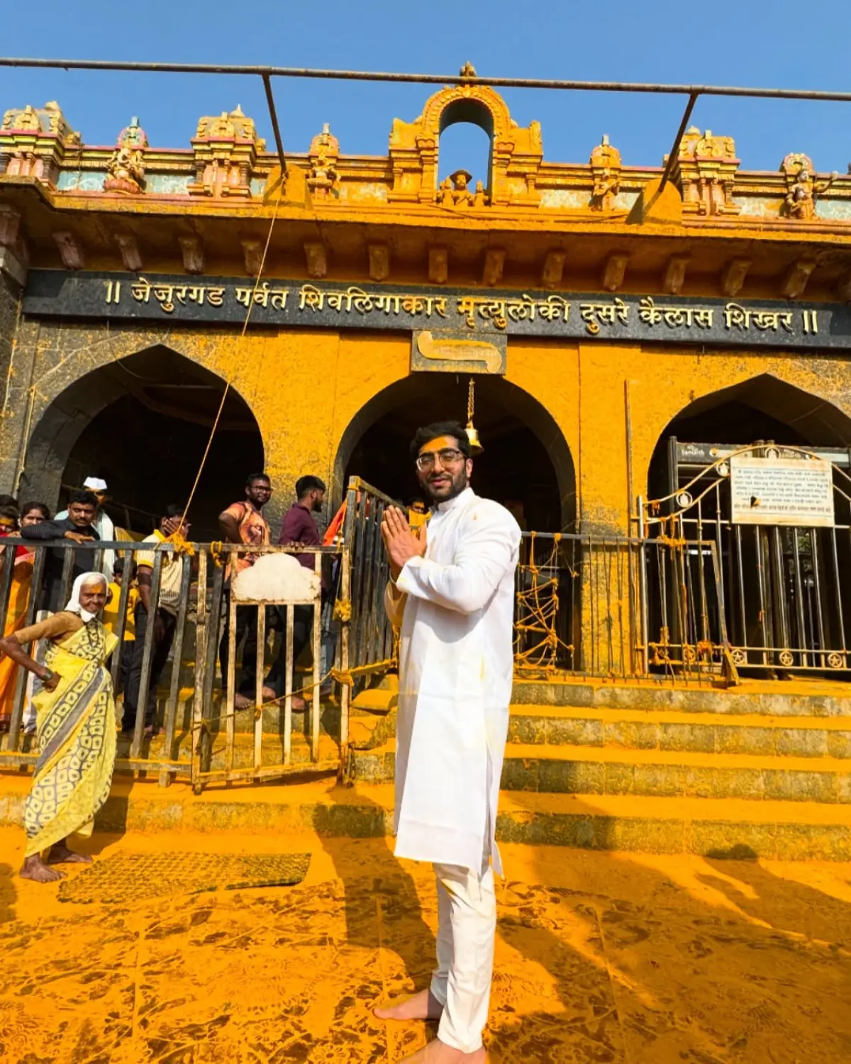 Jejuri Temple Of Khandoaba: Sacred Steps To Divinity Discover the ancient legend of Khandoaba, a symbol of courage and devotion in Maharashtra!!