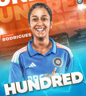 Jemimah Rodrigues Shines With Second ODI Century