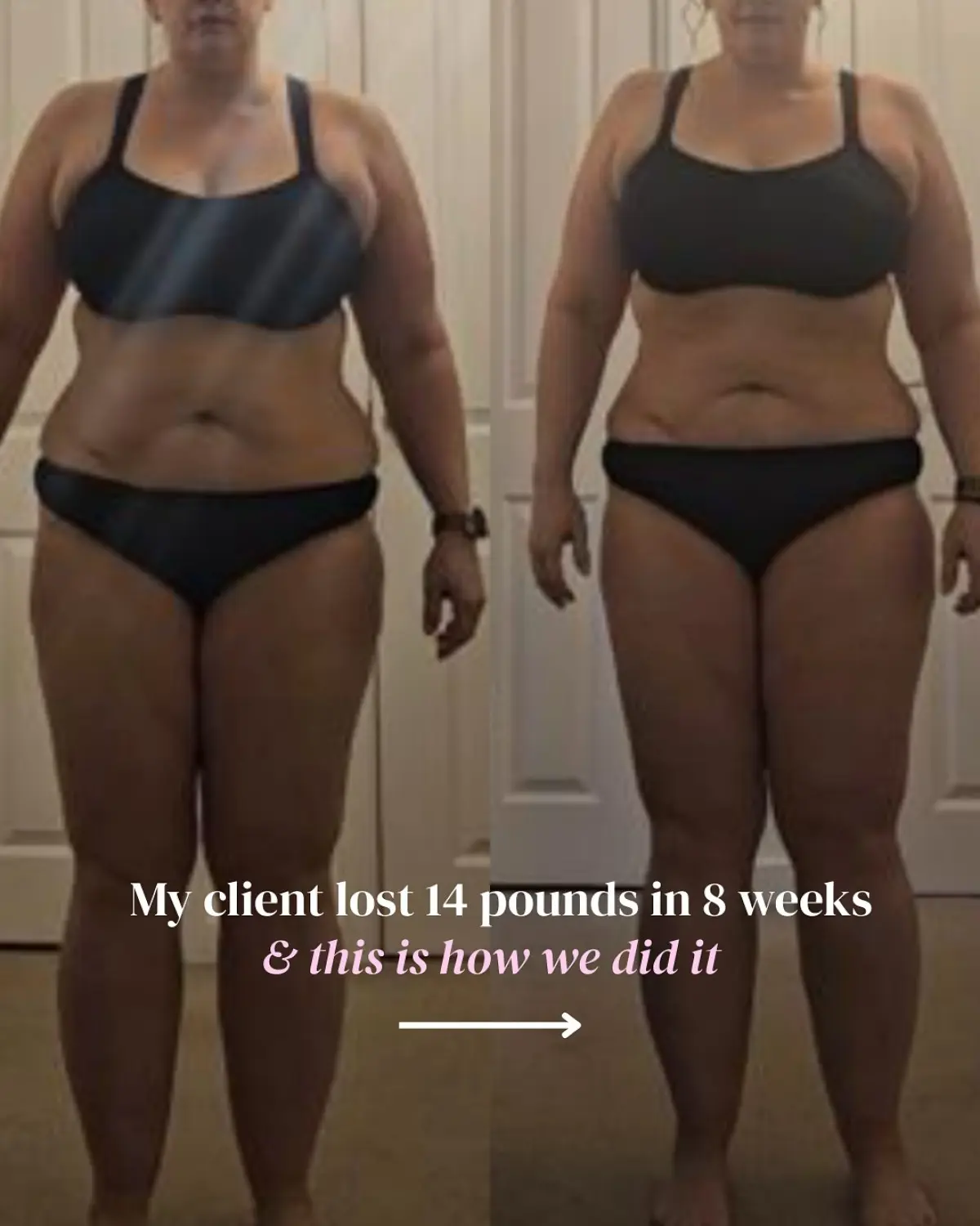 Jenna Privett Empowers Transformation With Client Coaching Empowering fitness journeys: drop fat, gain strength, and celebrate client success. Get it!