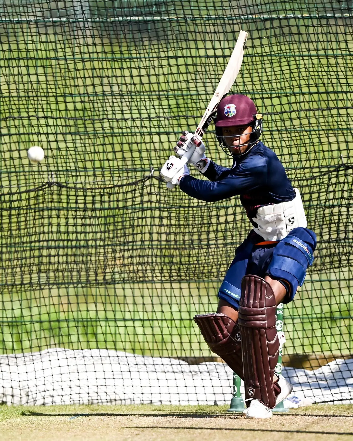 Jewel Andrew Focuses On White Ball Prep White ball training intensifies as Jewel Andrew sharpens his skills ahead of future games.