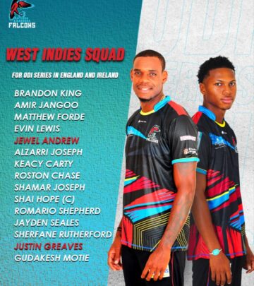 Jewel Andrew Joins West Indies ODI Squad