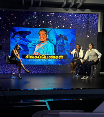 Jhulan Goswami Celebrates Cricket Spirit on Cricket Show