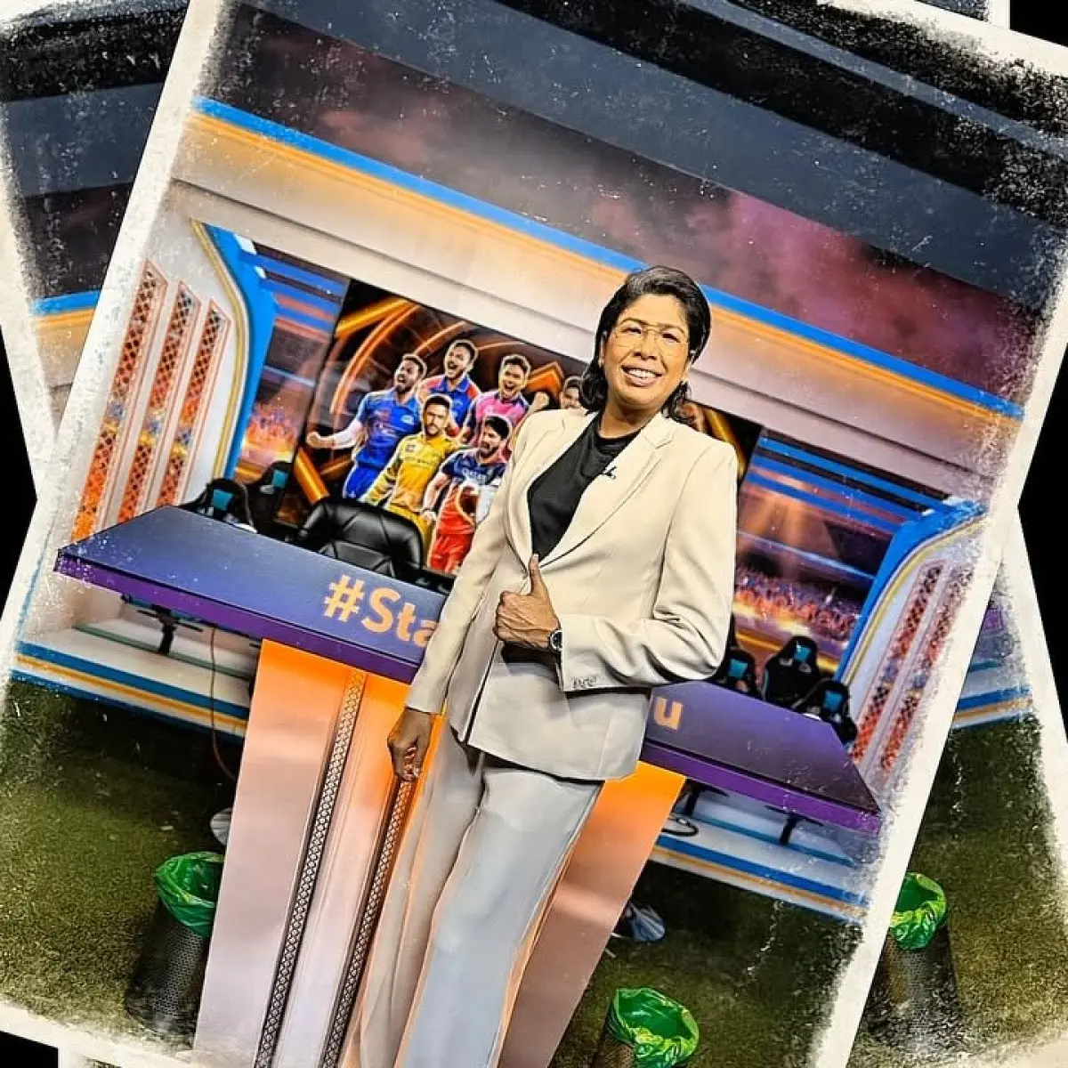 Jhulan Goswami Stuns With Classic Cricket Style Iconic Jhulan Goswami merges classic cricket charm with bold fashion for a striking look!!