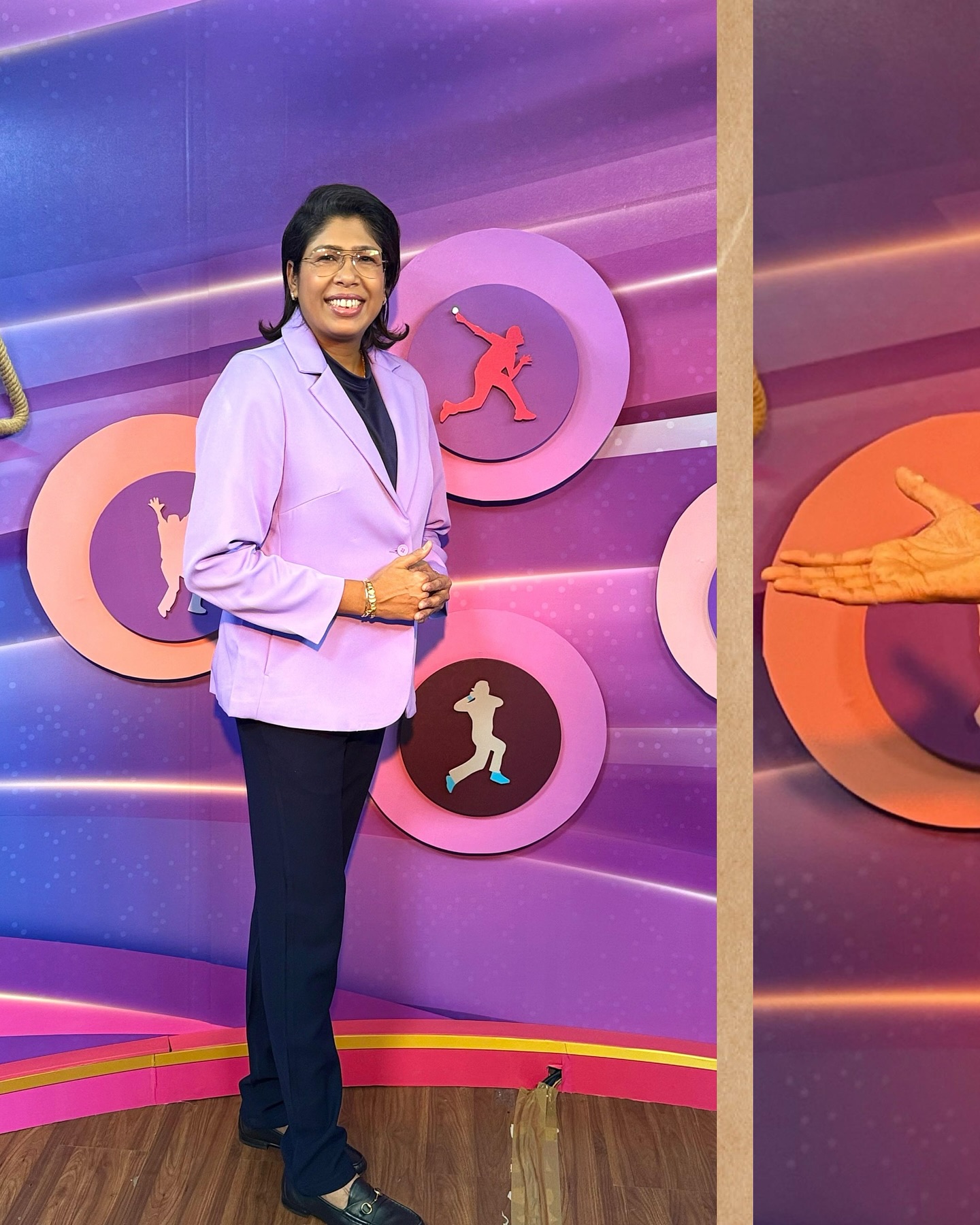 Commentary star redefines style with a vibrant, subtle look that captivates IPL fans 2023!