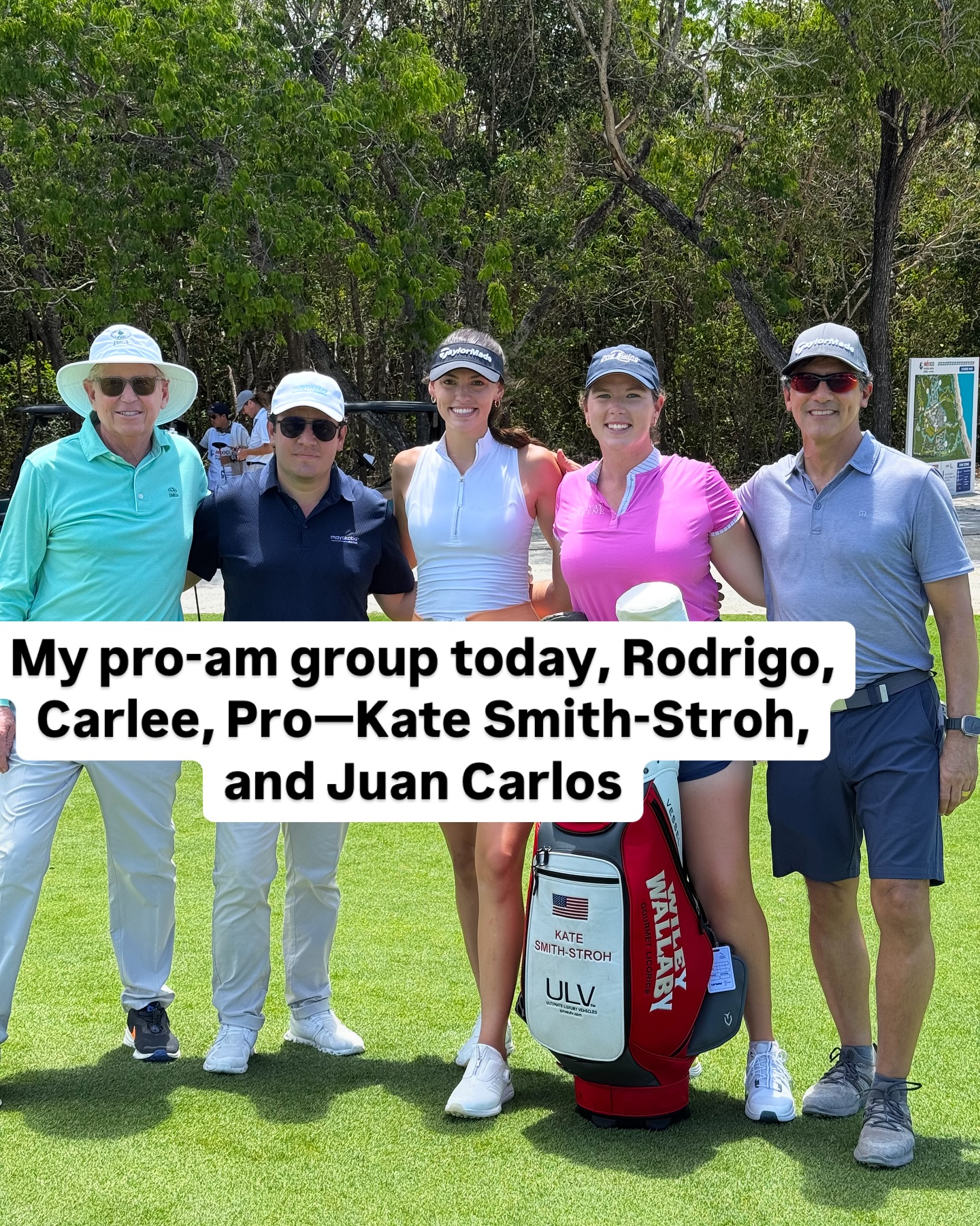 A memorable round at Fairmont Mayakoba showcasing stellar shot-making and team spirit!!!!