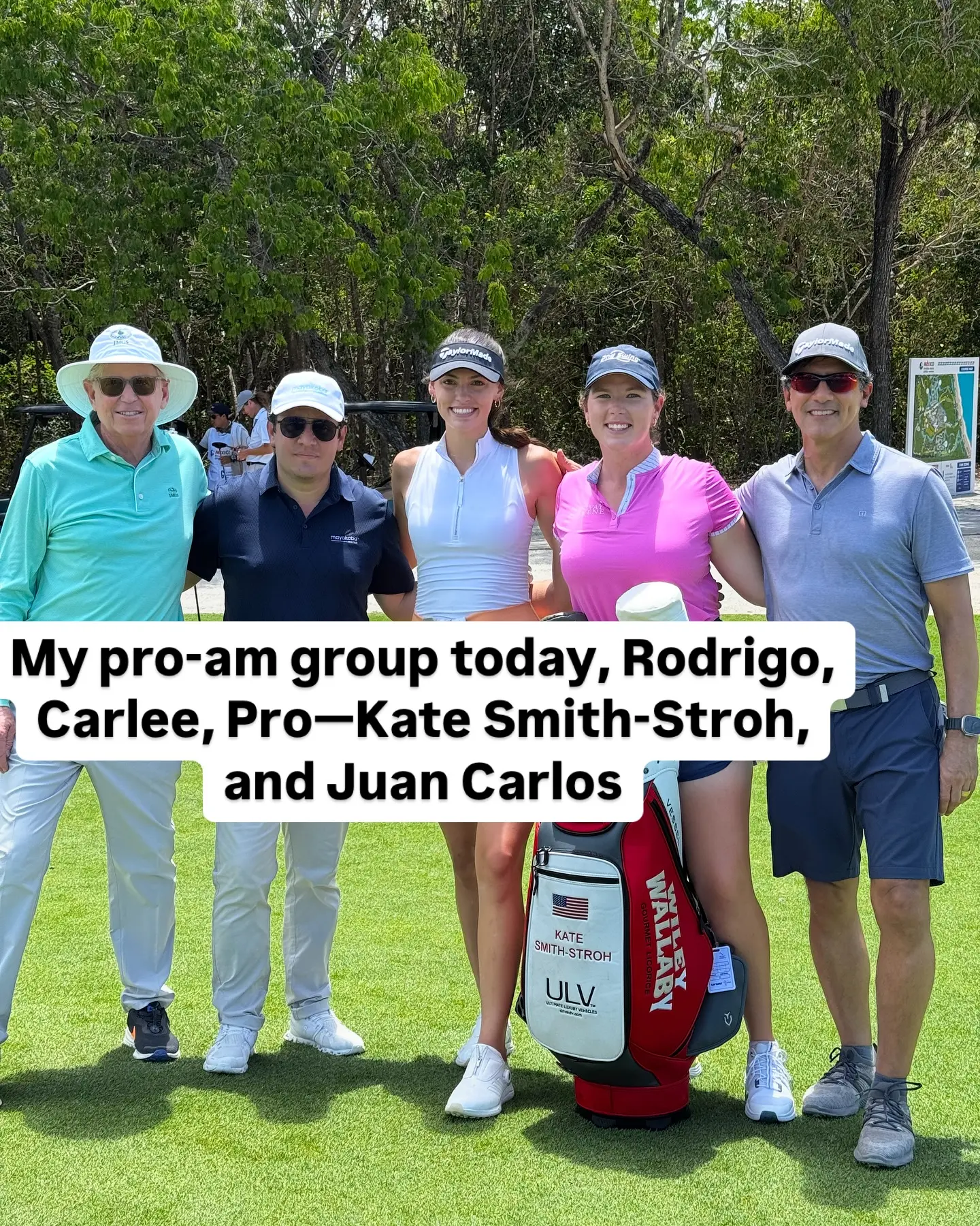 Jim McLean Enjoys Day Out With LPGA Pros A memorable round at Fairmont Mayakoba showcasing stellar shot-making and team spirit!!!!