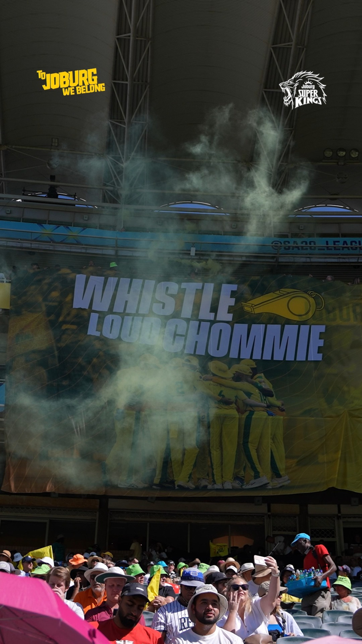 Joburg Super Kings Celebrate Pride Together A vibrant display of unity and joy ignites hearts as fans honor heritage and passion -Gold