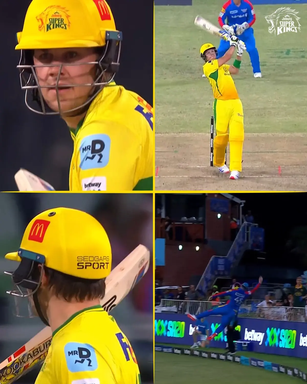 Joburg Super Kings Ignite Energy On Field Vibrant moments captured on camera during an action-packed SA20 match with unmatched unity.