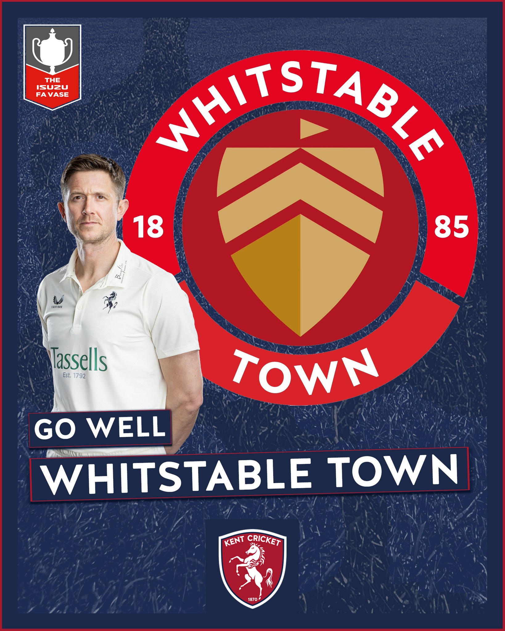 Joe Denly Boosts Whitstable Town FC For Wembley Final Cricketer Joe Denly rallies Whitstable Town FC as they face off in Wembley final - All In!
