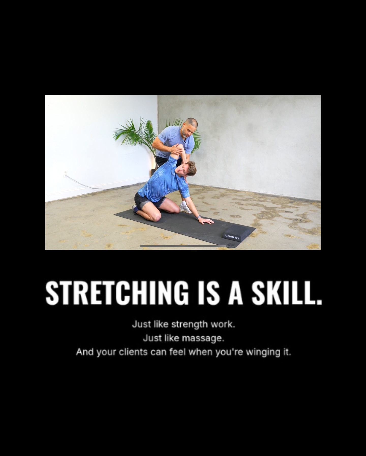 Joe Yoon Launches Pro-Level Stretching Routine