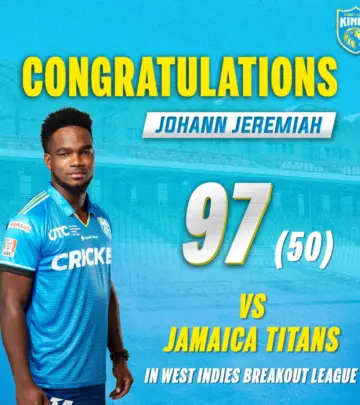Johann Jeremiah Sets Record In CPL25 Performance