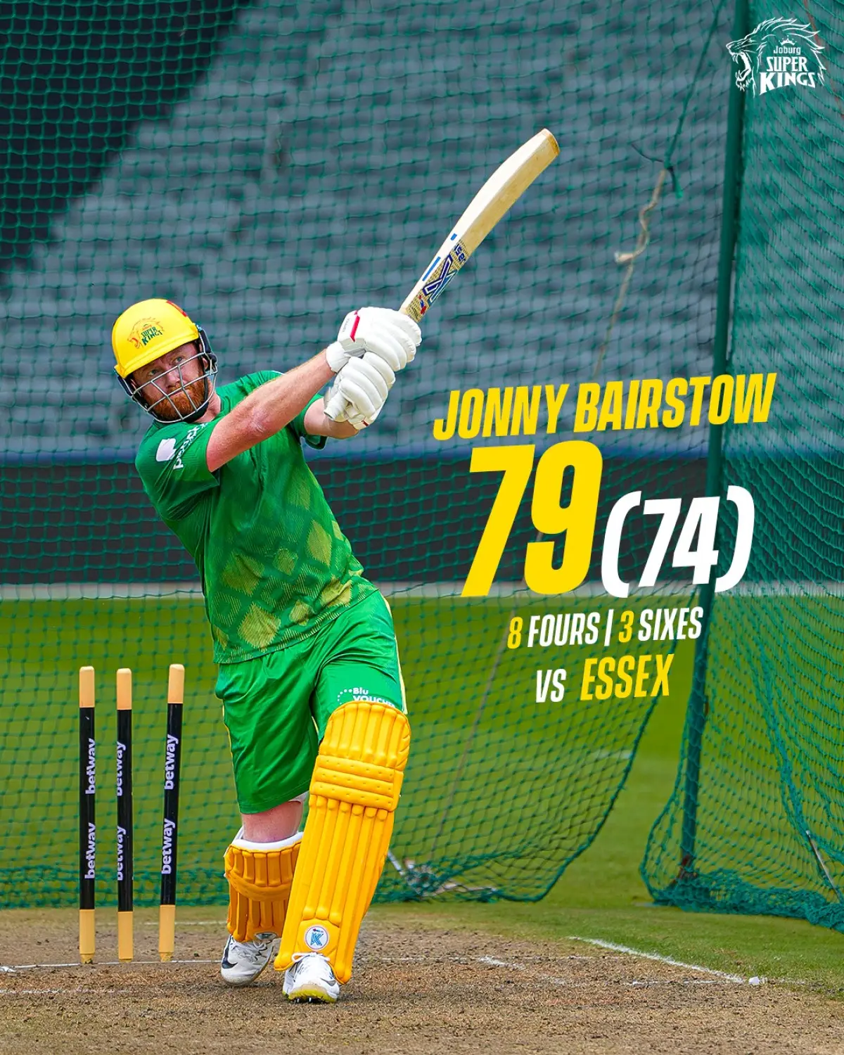 Jonny’s Blitz Lights Up The Field Joburg Super Kings' standout performance energizes cricket fans in a championship showdown