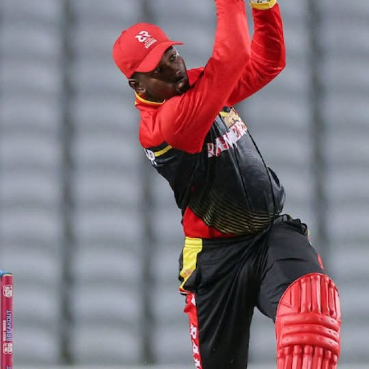 Kevin Sinclair Flexes His Muscles Dynamic Performance on the Pitch as Kevin Sinclair Showcases Brute Strength in CPL Action