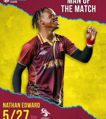 Cricket fans rejoice as King Nathan lights up the Caribbean Premier League T20 scene just!
