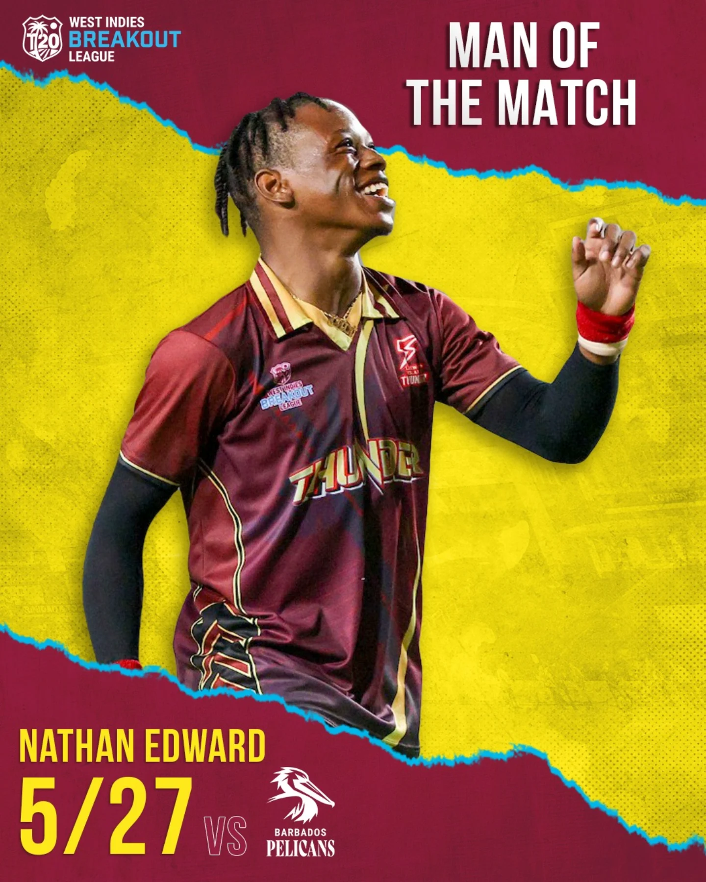 King Nathan Dazzles in CPL 5-Star Performance Cricket fans rejoice as King Nathan lights up the Caribbean Premier League T20 scene just!