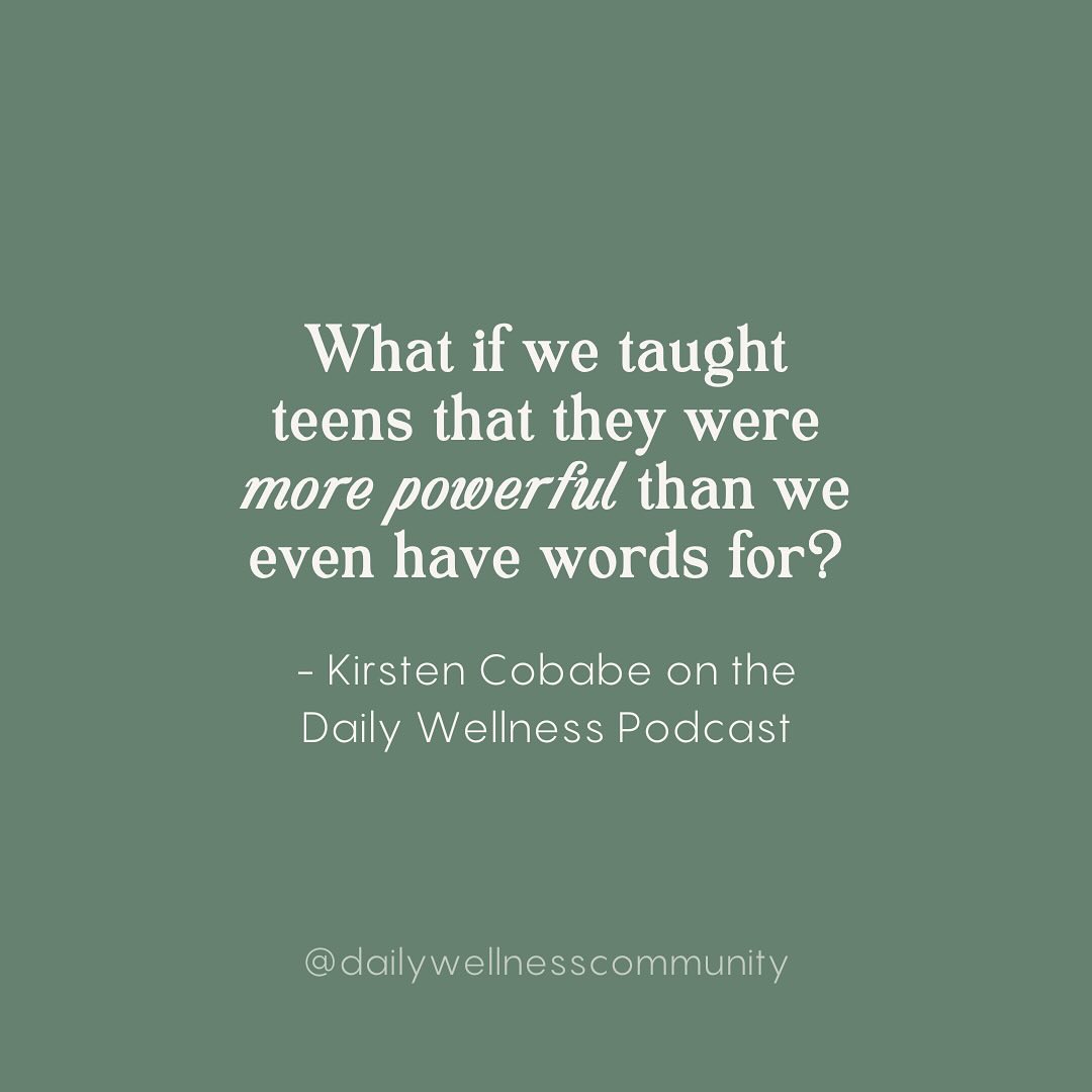 Kirsten Cobabe Discusses Teen Coaching On DW Podcast