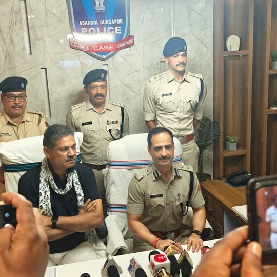Kirti Azad Unveils CCTV Upgrade In Durgaipur