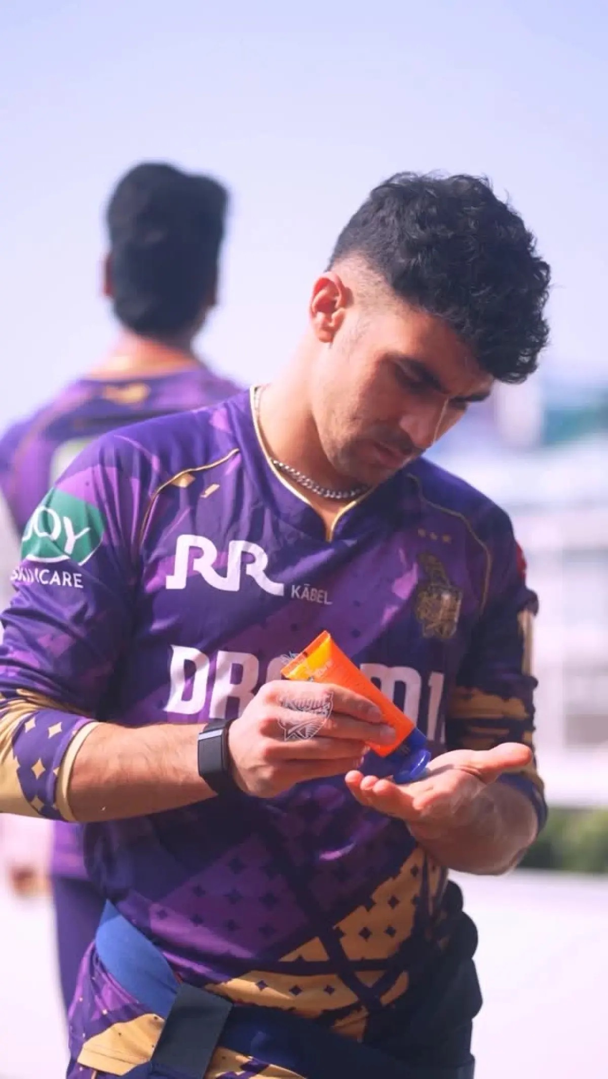 KKR Boosts Training With JOY Sunscreen Protection Shield your skin as athletes battle the heat with premium sun defense during drills. Stay!