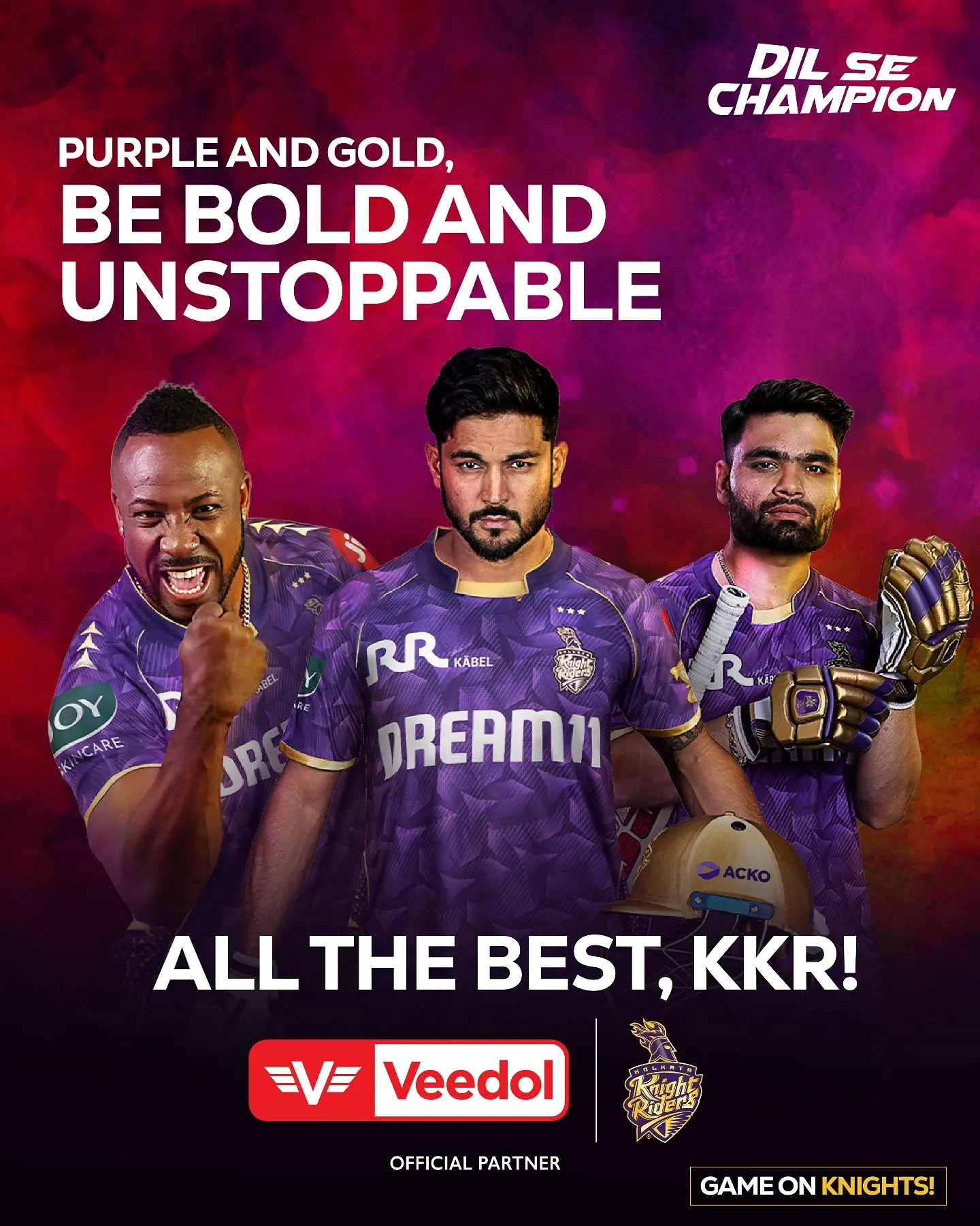 Knights Ignite in TATA IPL 2025 Clash A fresh match, unyielding spirit and a passionate call as Kolkata Knight Riders secure victory tonight.