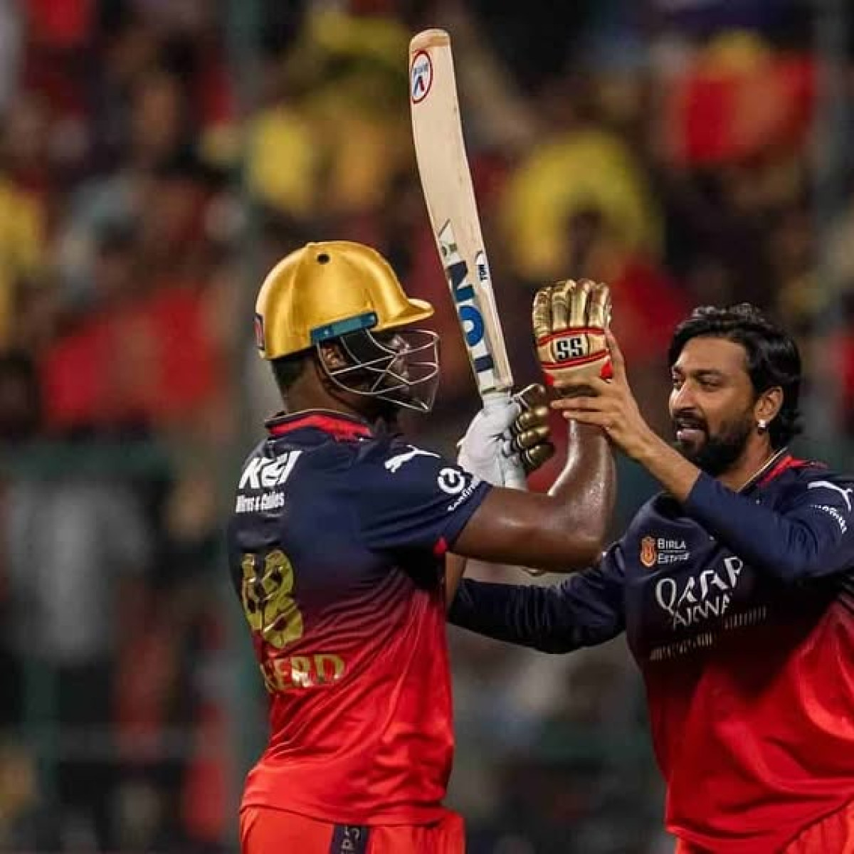 Krunal Pandya Shines In RCB’s Big Game Performance Krunal Pandya leads RCB with a brilliant innings, igniting the crowd with unmatched energy
