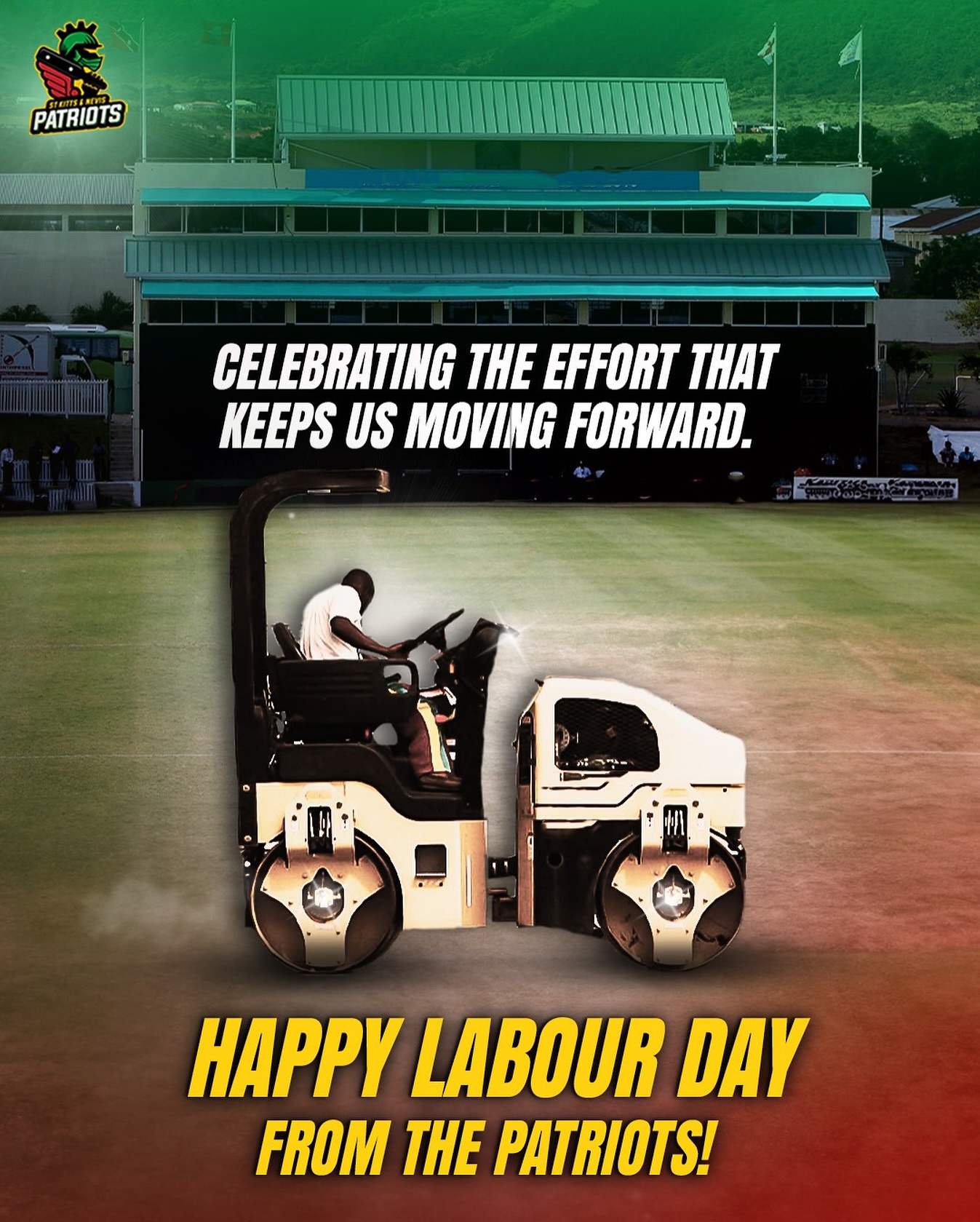 Honoring perseverance and hard work, St Kitts & Nevis Patriots mark Labor Day with pride!!