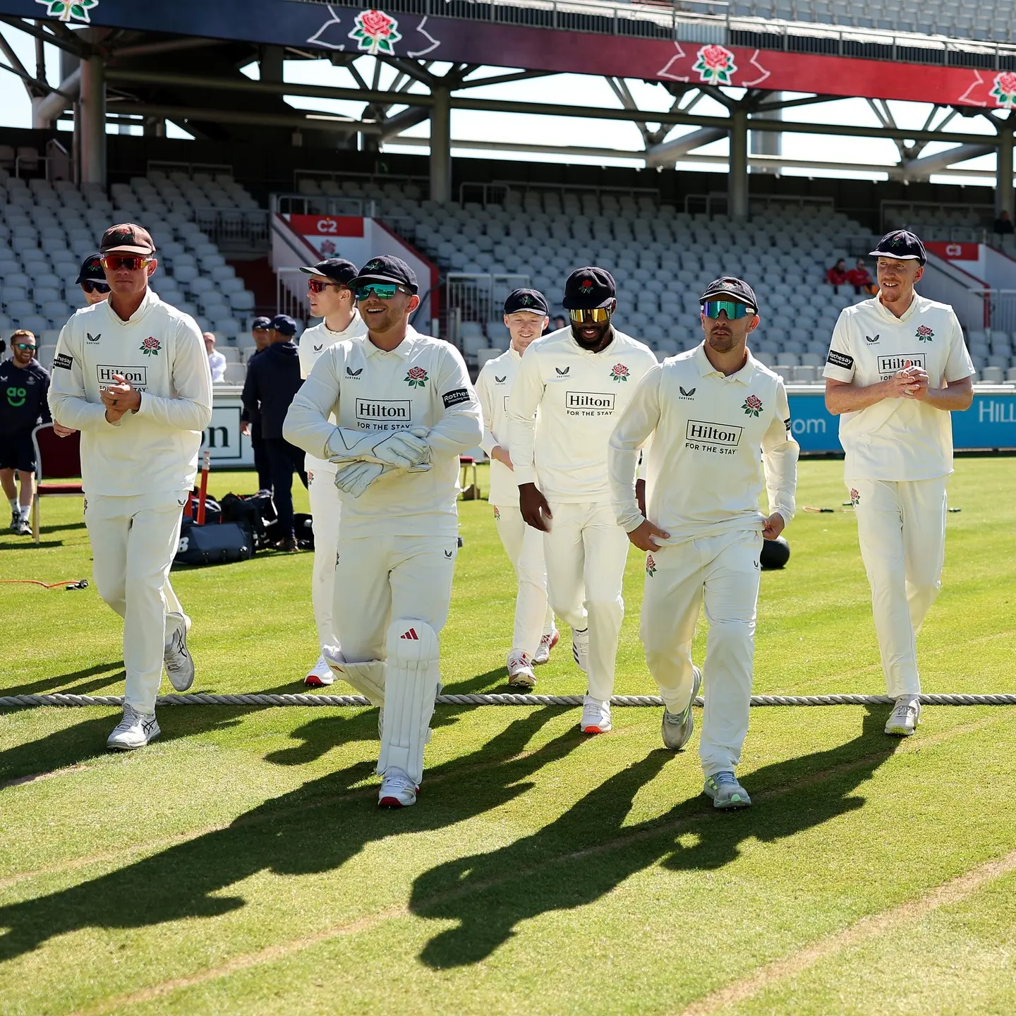 Lancashire Cricket Men Secure Derbyshire Wickets Lancashire's cricket heroes clinched four Derbyshire wickets, fueling a solid second day.