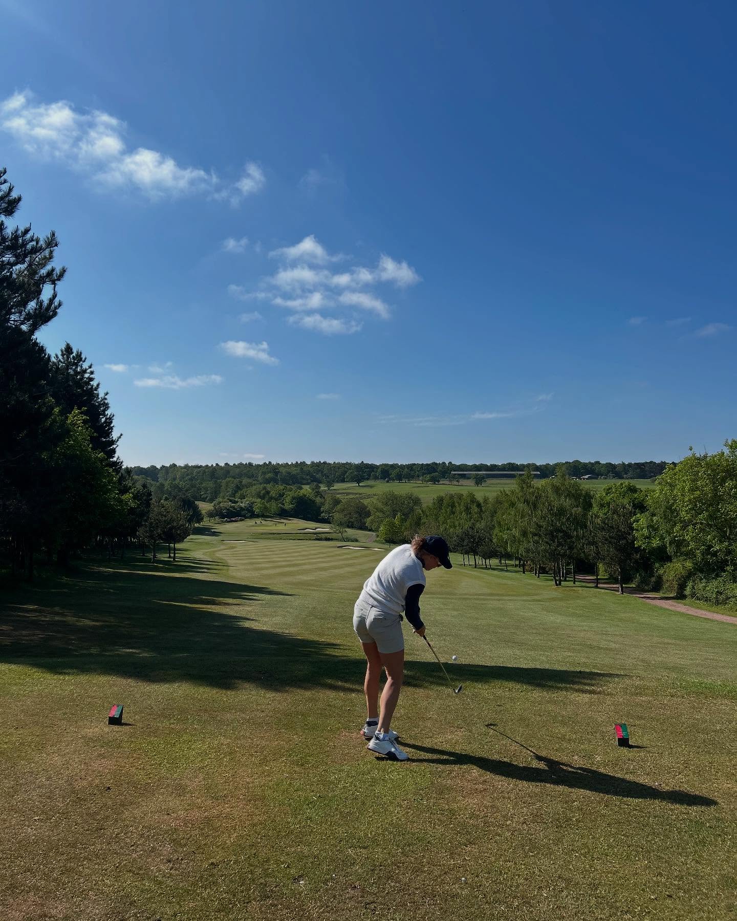 Lauren Winfield-Hill Enjoys A Stylish Golf Outing