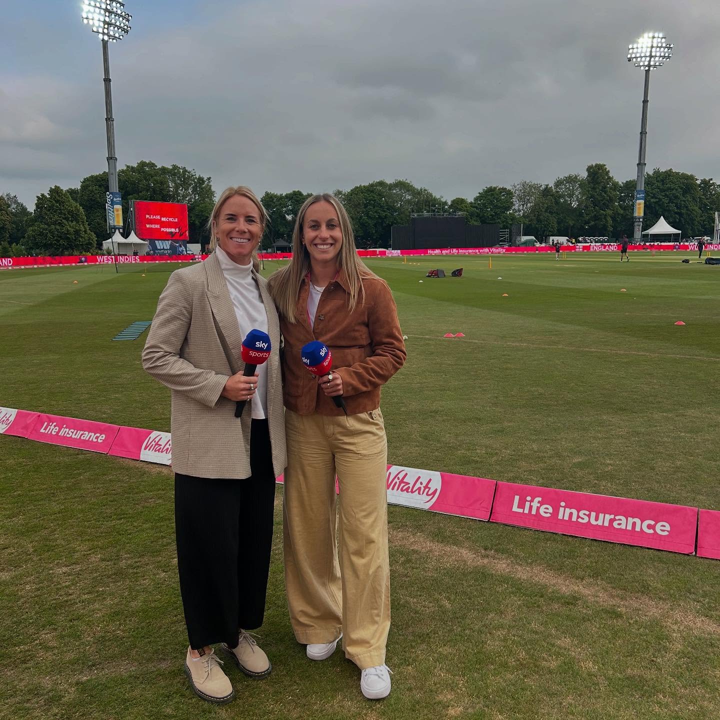 Lauren Winfield-Hill Returns With Sky Sports Cricket