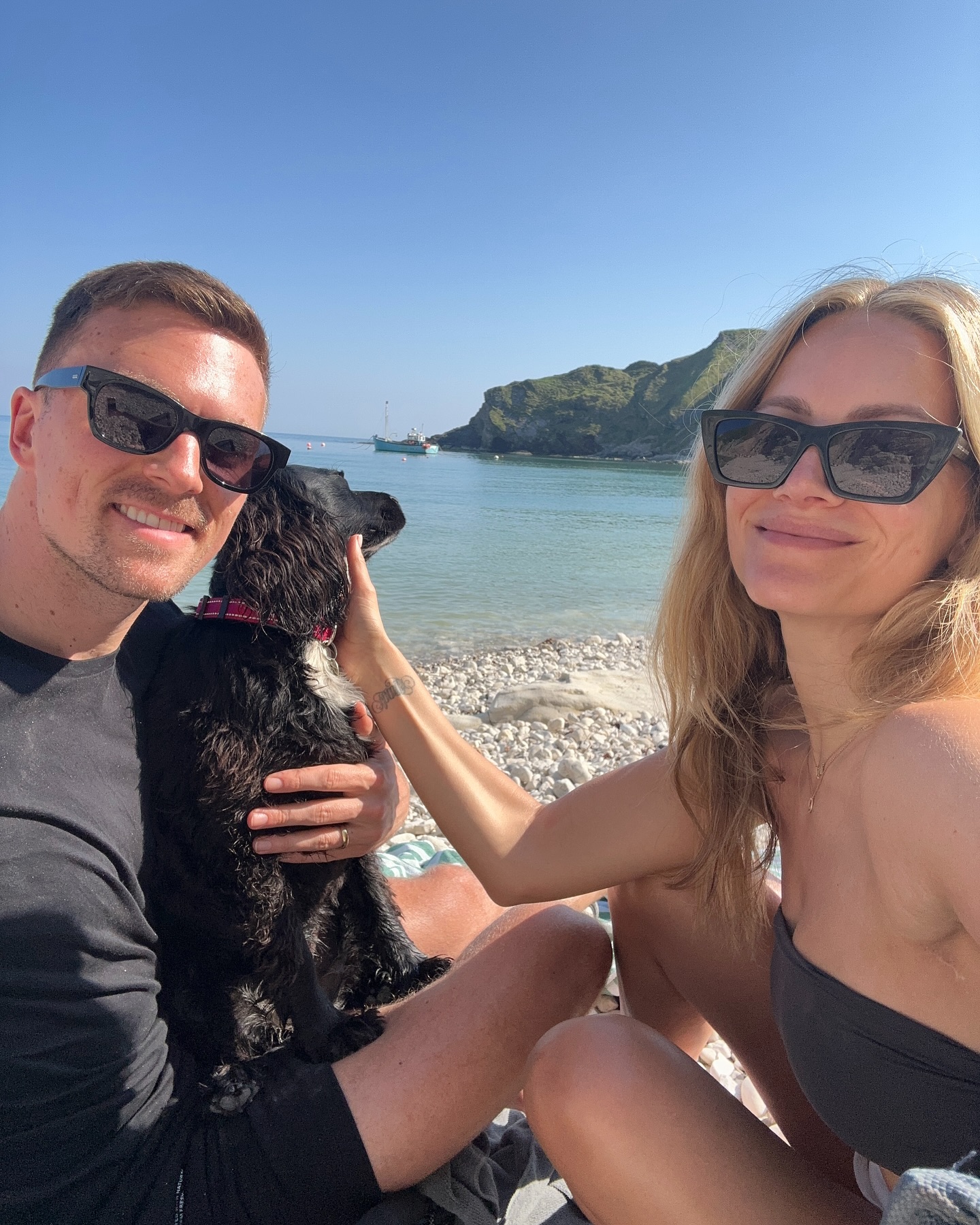 Leanne Hainsby Celebrates One Year Together