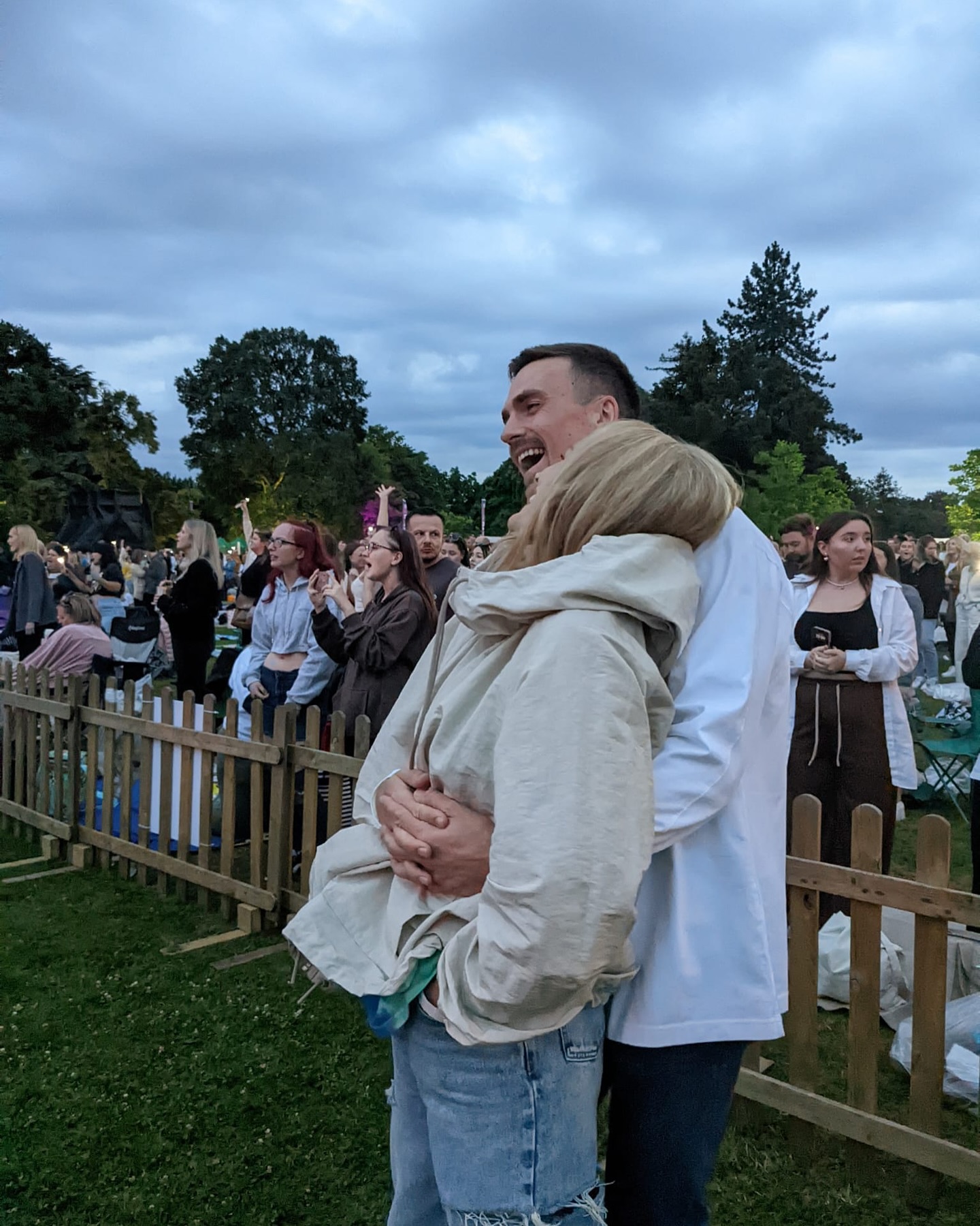 Leanne Hainsby Celebrates One Year Together