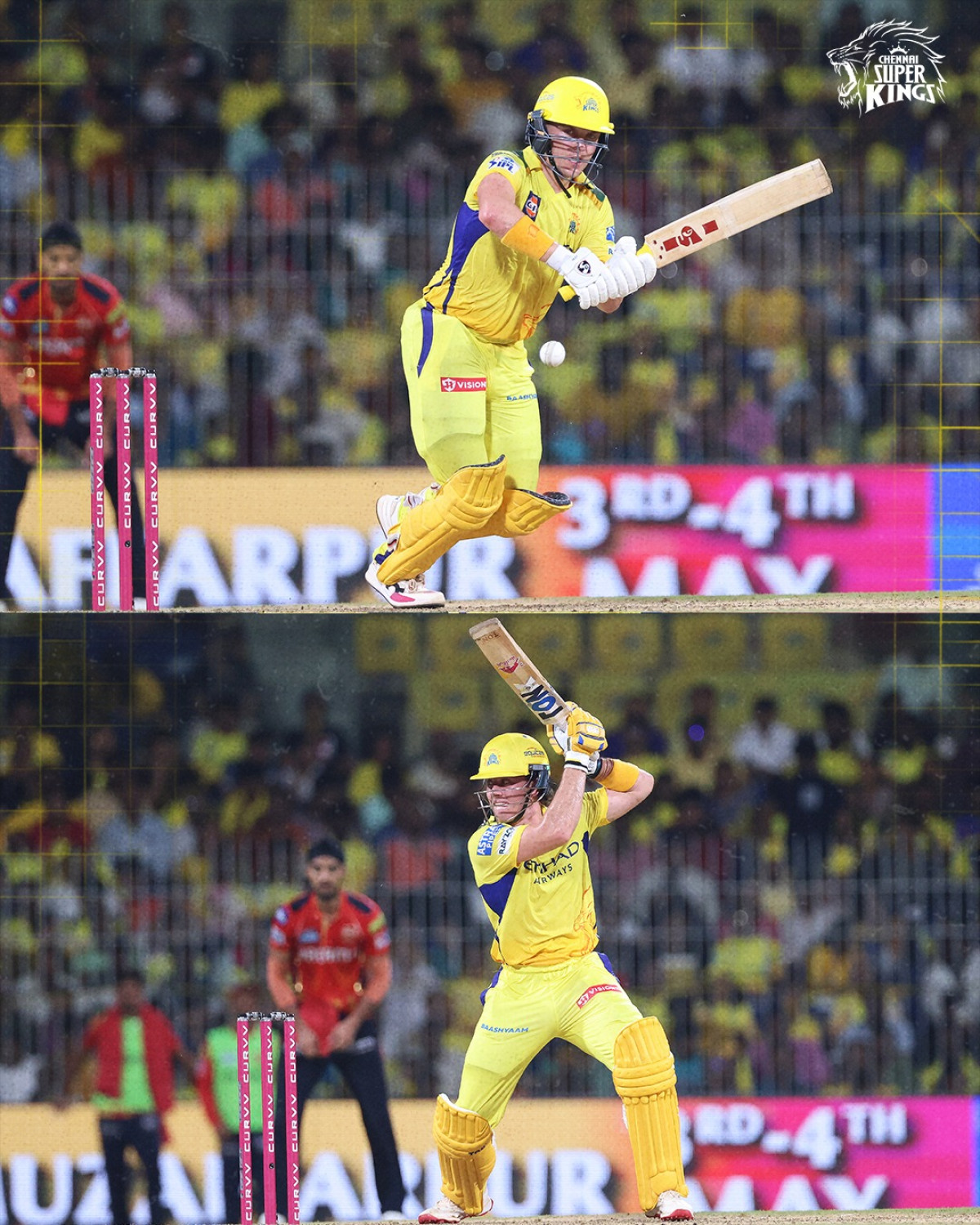 Chennai Super Kings ignite field: roaring left-right moves, 7️⃣8 off 4️⃣3, pure passion - Wo
