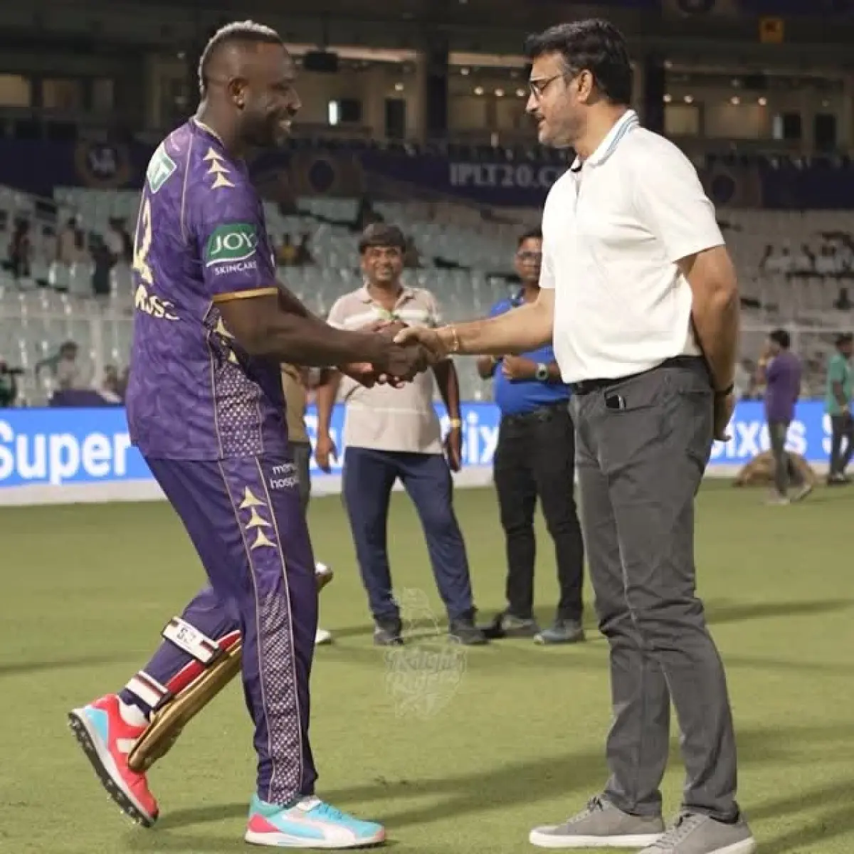 Legends Of Eden: Andre Russell And Ganguly Ignite IPL Spirit IPL legends inspire with unmatched flair from Andre Russell and Ganguly's top masterclass.