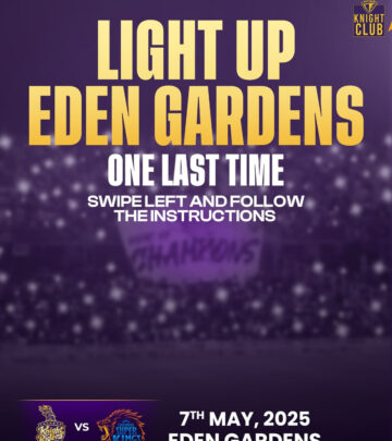 Lights, Knights and Magic at Eden Gardens