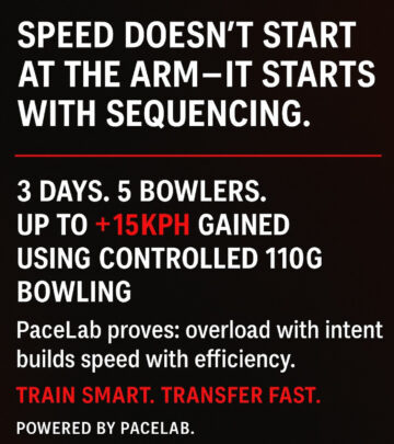 Live Coaching Elevates Fast-Bowling Performance