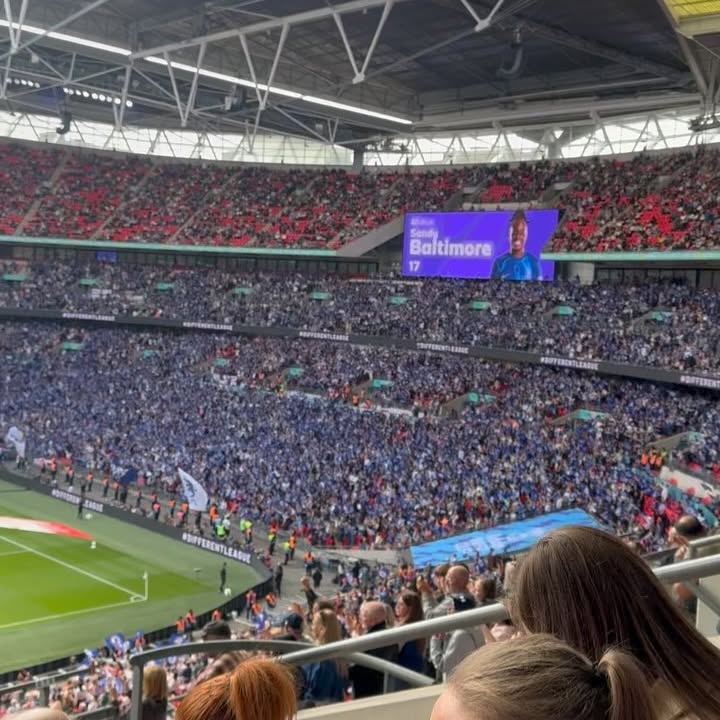 Livi Sheldon Celebrates 31st at Women's FA Cup Final