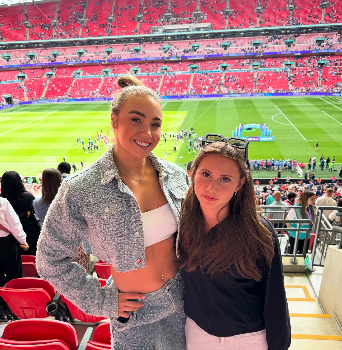 Livi Sheldon Celebrates 31st at Women's FA Cup Final