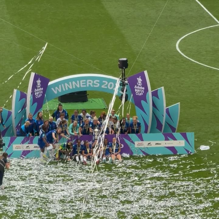 Livi Sheldon Celebrates 31st at Women's FA Cup Final