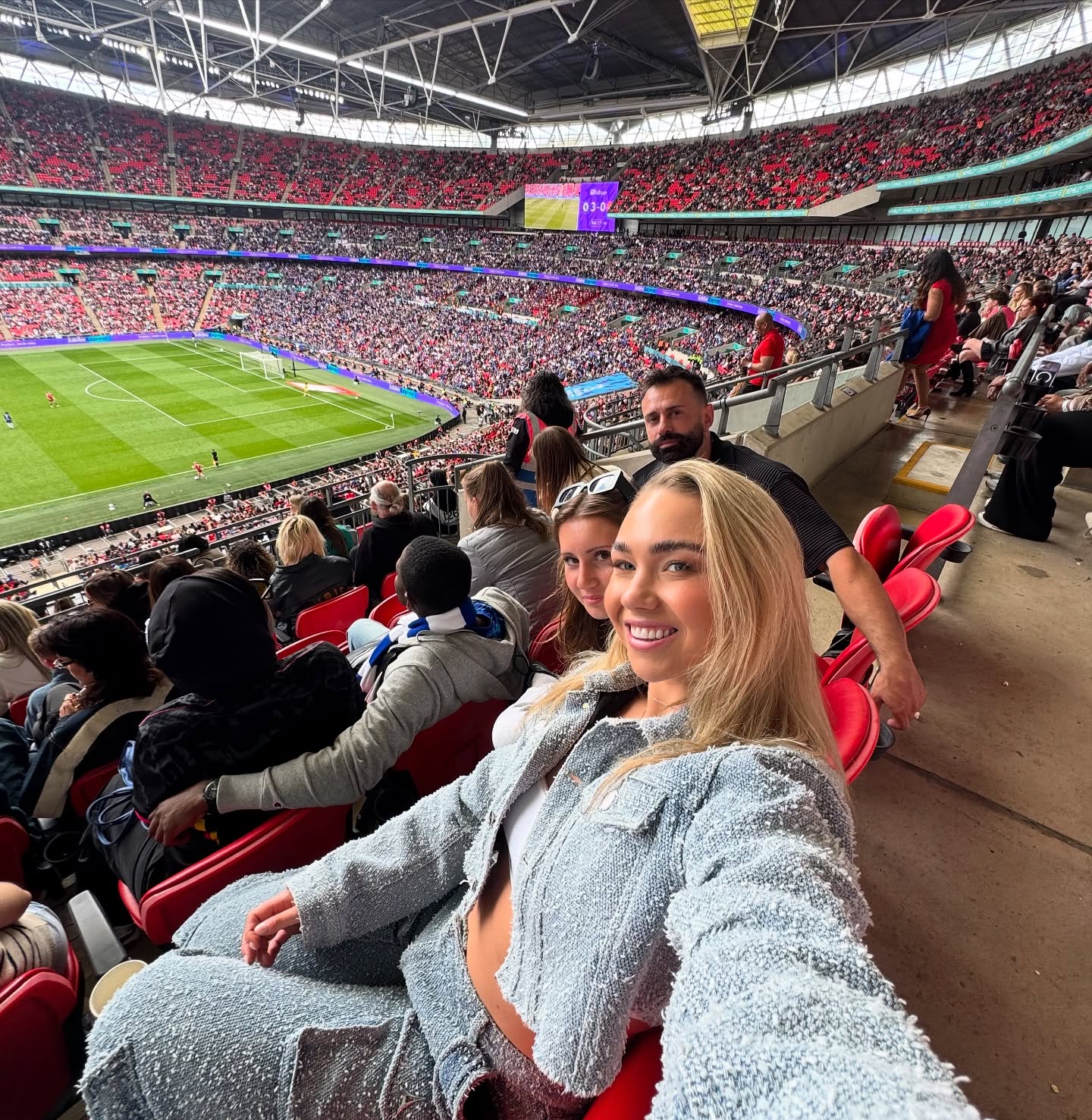 Livi Sheldon Celebrates 31st at Women's FA Cup Final