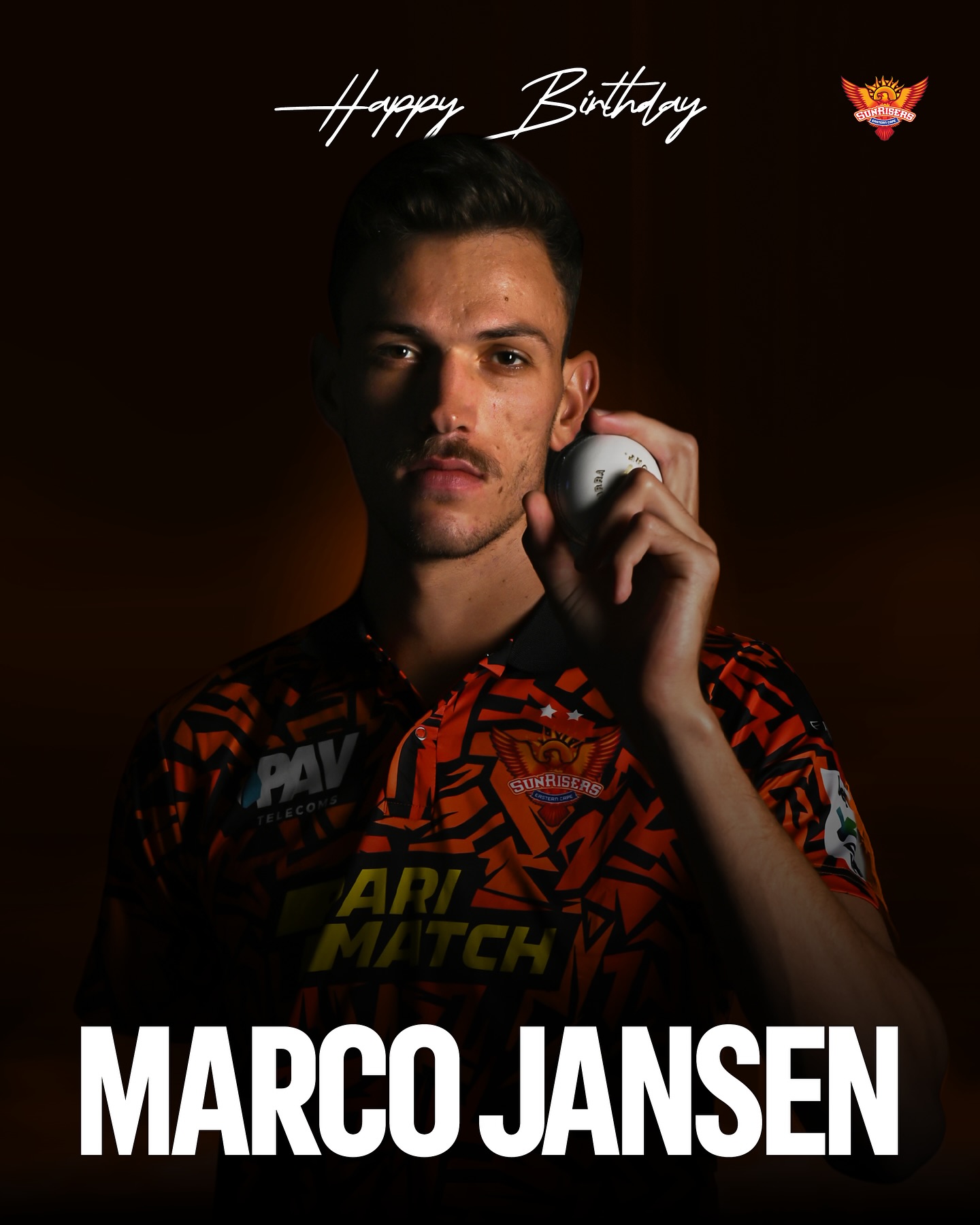 Longman Celebrated By Sunrisers Eastern Cape Honouring power, pace and bounce, a tribute to Longman on his special day.
