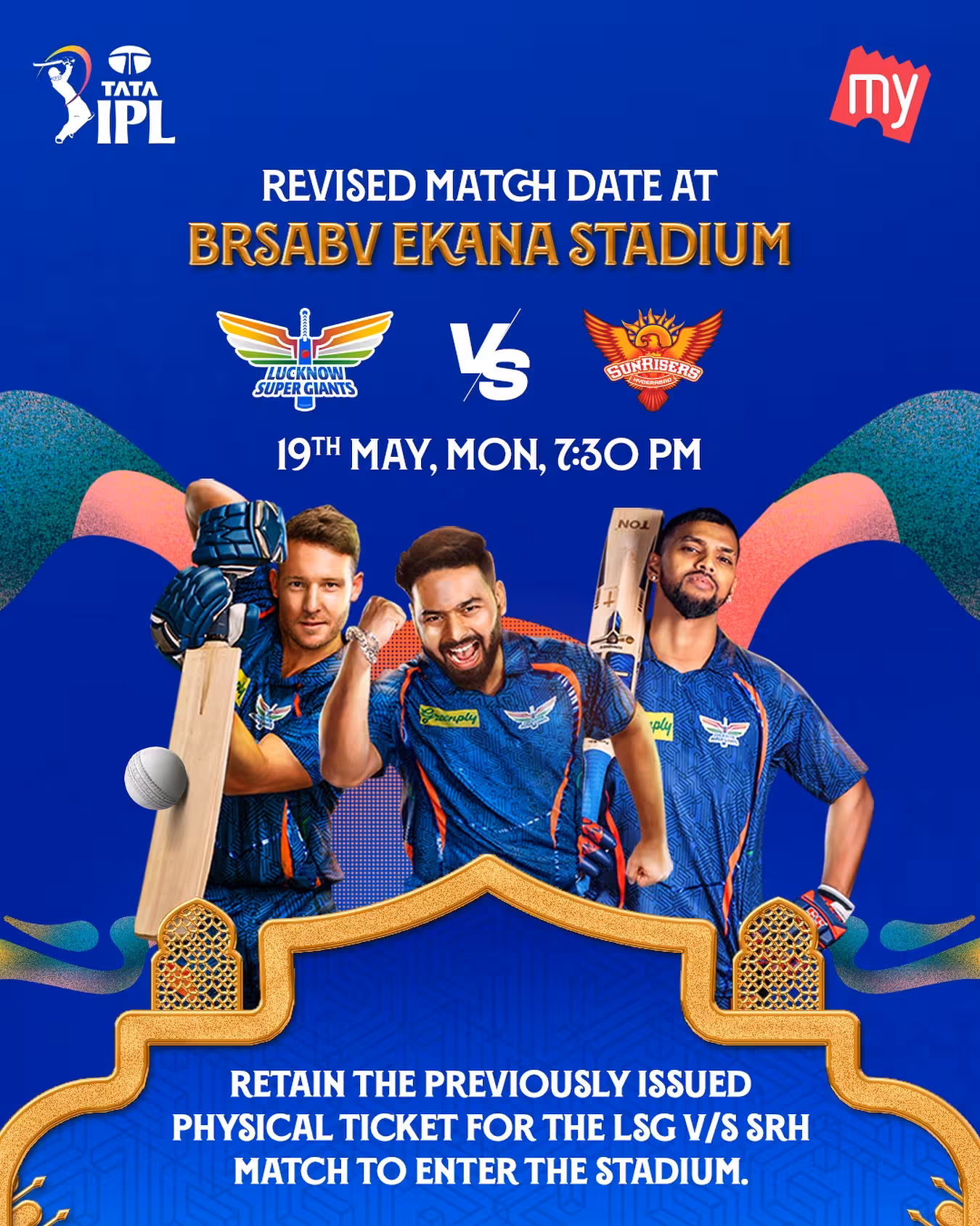 LSG Vs SRH Set For Ekana Stadium Clash Don’t Miss This T20 Thriller as Lucknow Super Giants Face SRH on 19th May at Ekana Stadium