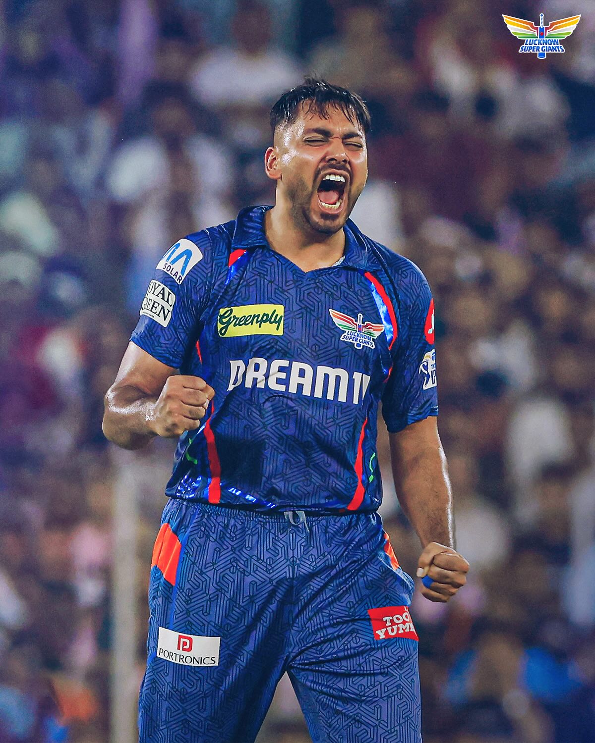 Lucknow Super Giants Celebrate A Special Moment