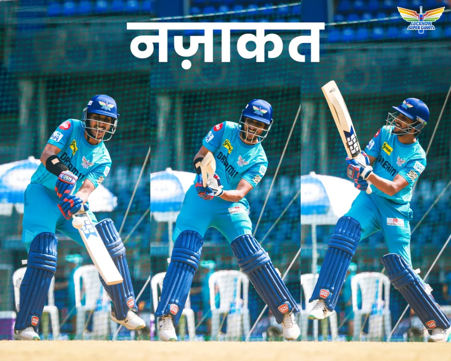 A distinct Hindi caption captures the team's flair and sets a fresh tone on social media today.