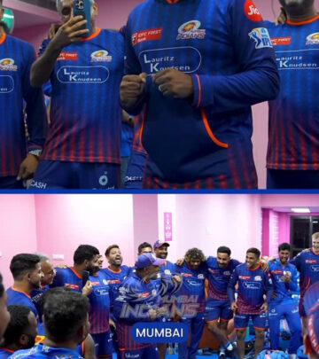 Sri Lankan cricket icon fuels a dazzling start as Mumbai Indians energize the day.