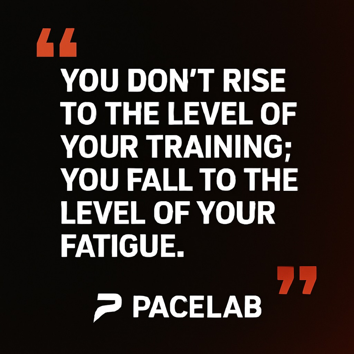 Managing Fatigue For Optimal Performance Prioritize Recovery For Peak Performance, Uplift Your Game With PaceLab's Insights Now!!!!
