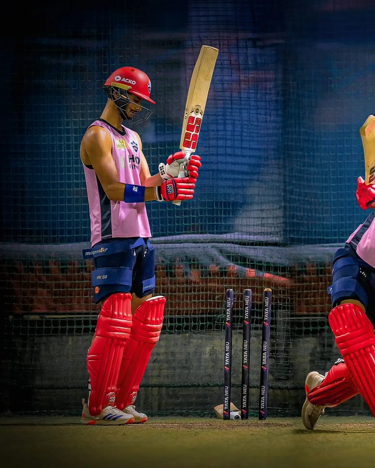 Manvanth Showcases Lefty Elegance On Field Delhi Capitals post shows Manvanth’s lefty grace and sharp skills in active form on field!