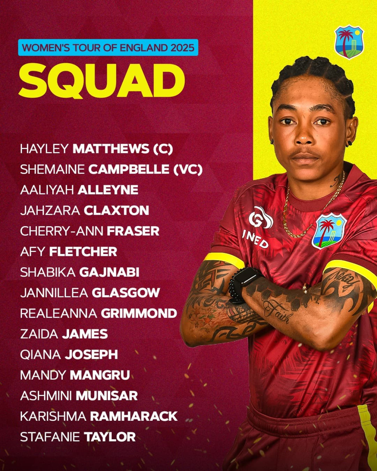 Maroon Warriors Gear Up For England Clash Windies prepare for an intense face-off as they set sights on England in a thrilling international showdown