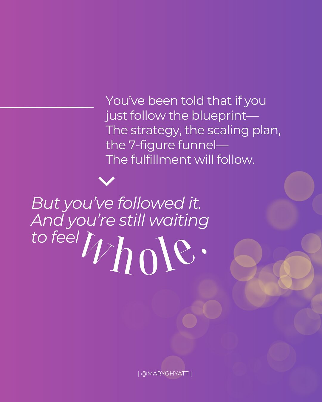 Mary Hyatt Invites You Back To Your True Self