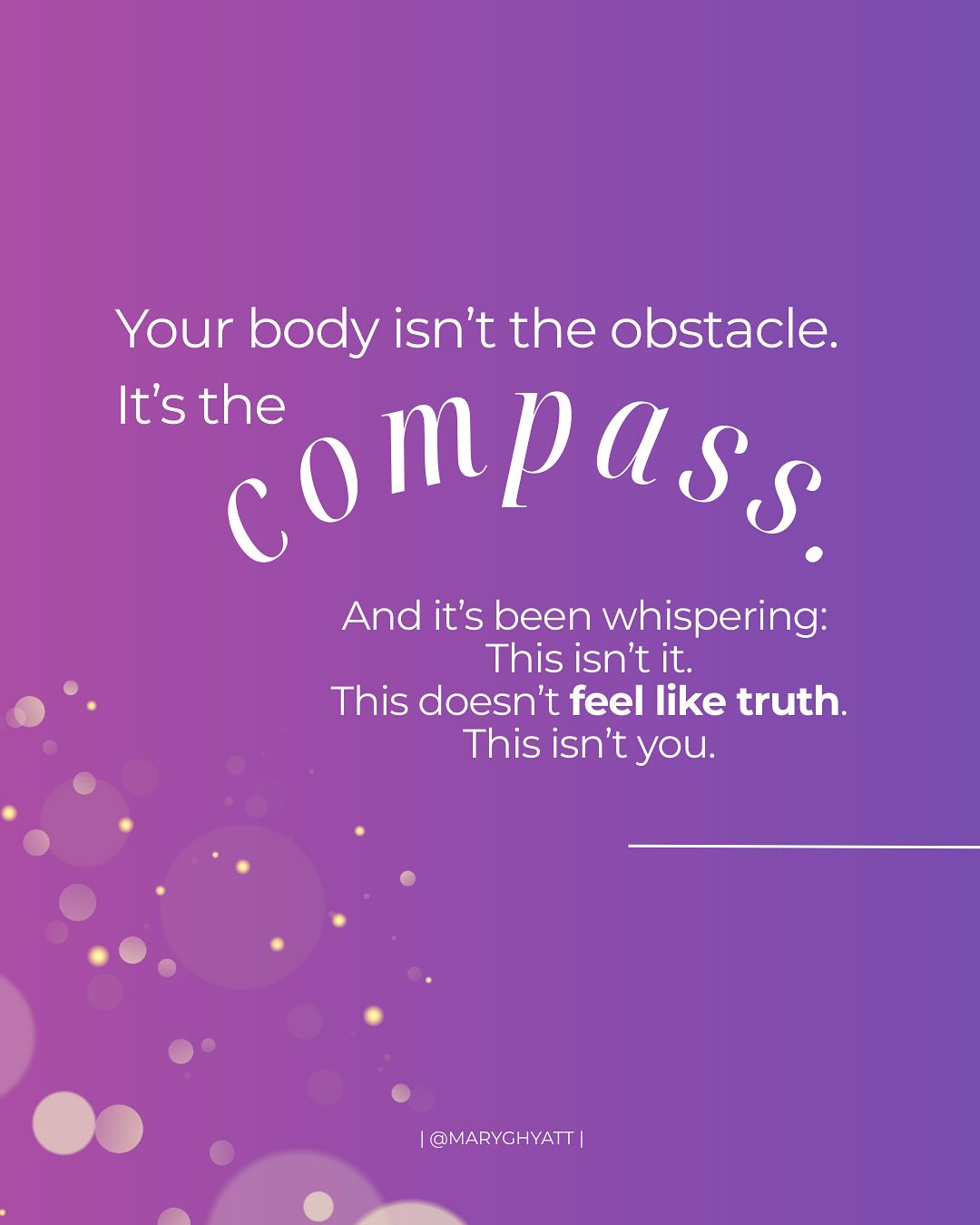 Mary Hyatt Invites You Back To Your True Self