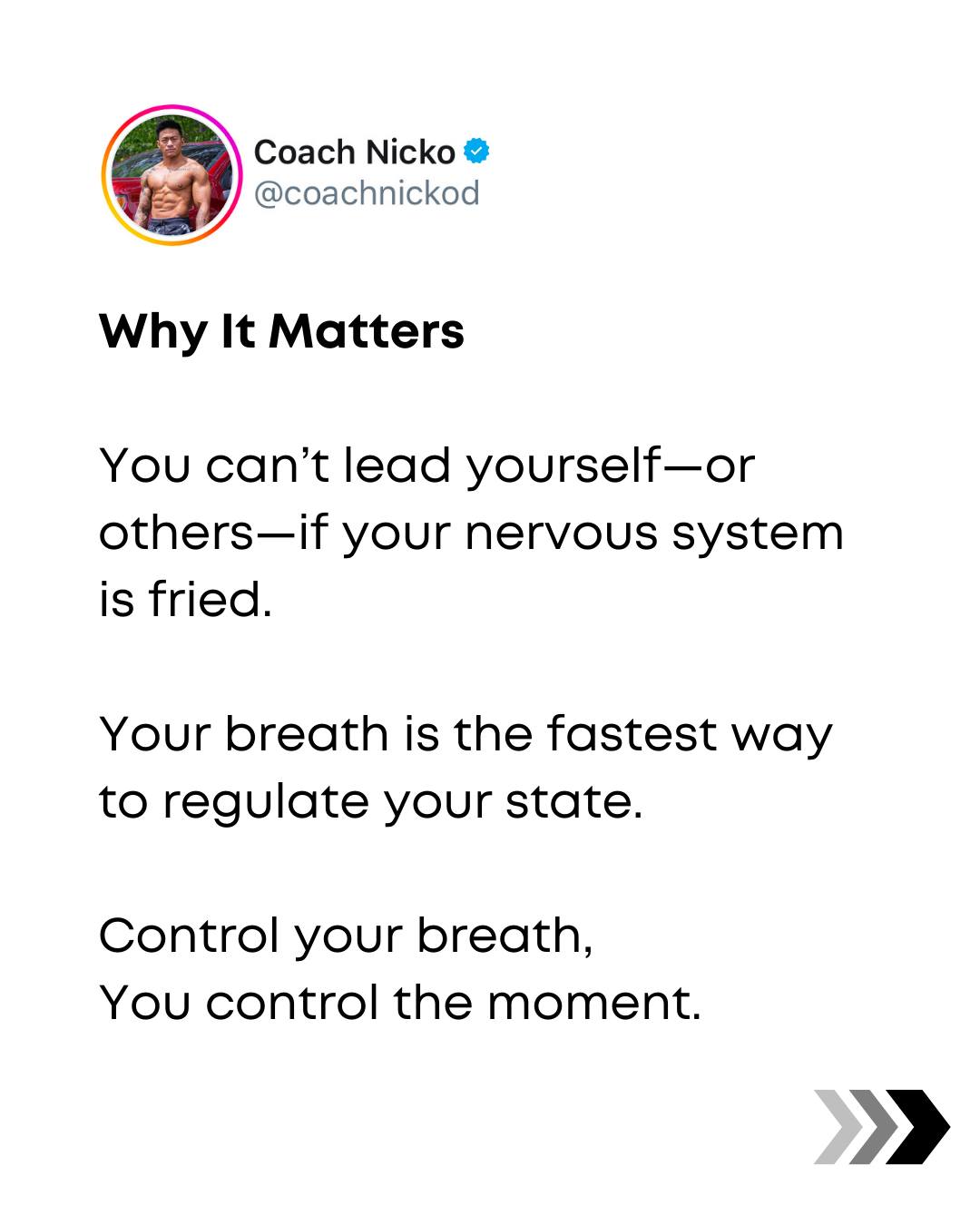 Master Your Breath: A Leadership Tool
